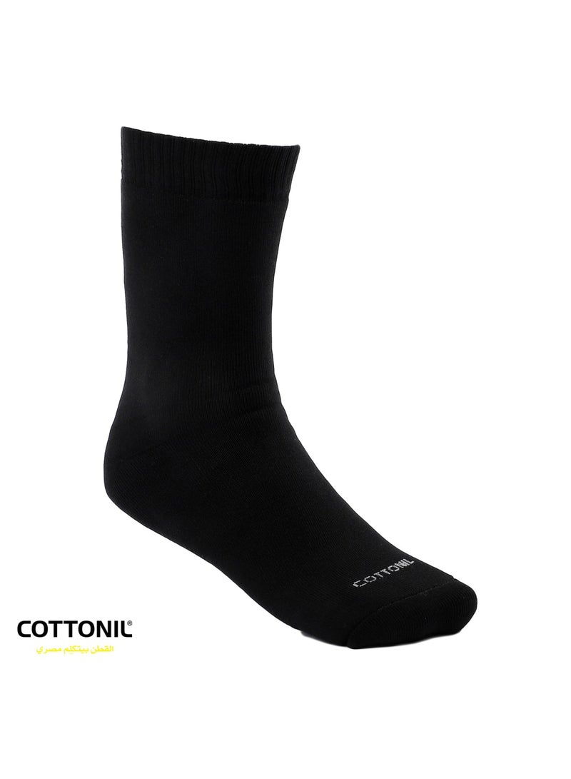 COTTONIL Pack of 3 Cotton Half Towel Sport Socks for Men - Image 2