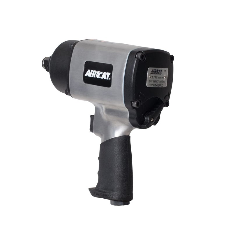 AirCat Pneumatic Tools 1777 34Inch Impact Wrench with Refined Design Twin Hammer 1600 ftlbs