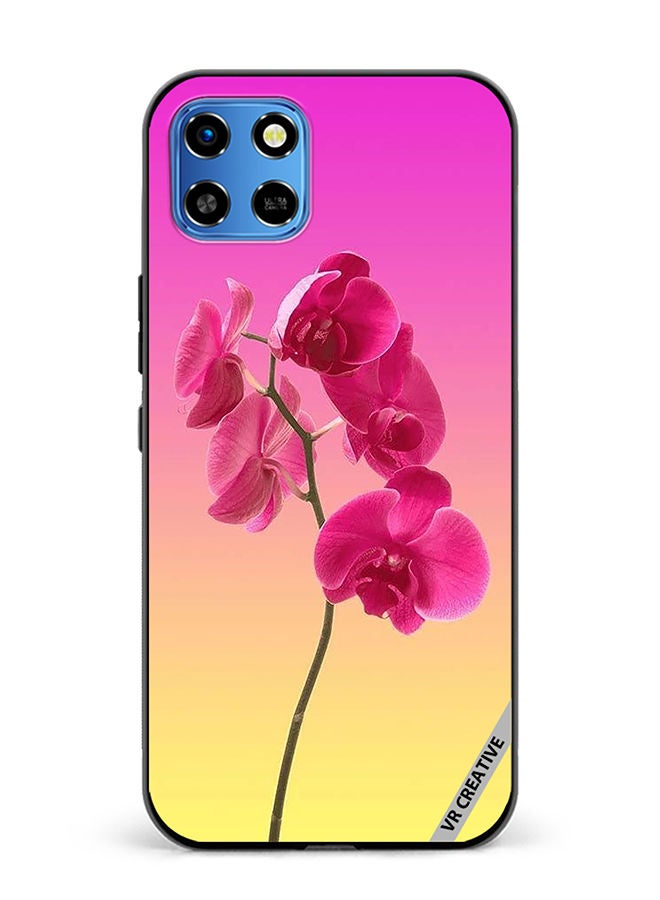 Protective Case Cover For Infinix Smart 6 HD Flower Design Multicolour
