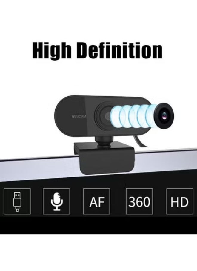 AROAQ - Full HD 1080P Webcams pc computer cameras with Built-in HD microphone Clip-on Digital Video webcam for Online Teaching Live Meet - Image 1