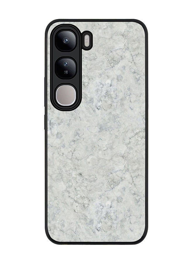 Stylizedd For vivo V40 Lite Case,Slim fit Camera Protection, Shockproof Thin Phone cover - Marble Texture White - Image 1