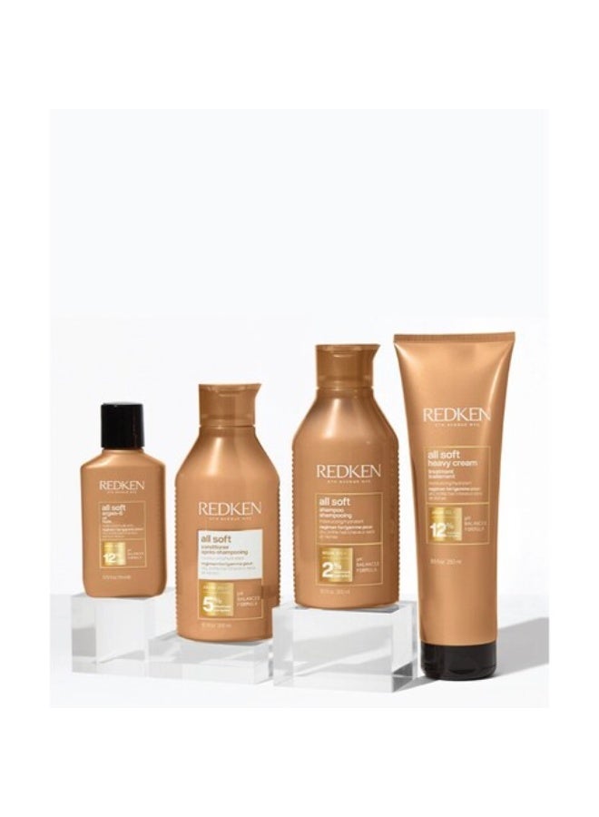 Redken All Soft Heavy Cream Treatment Dry, Brittle Hair 250ml - Image 3