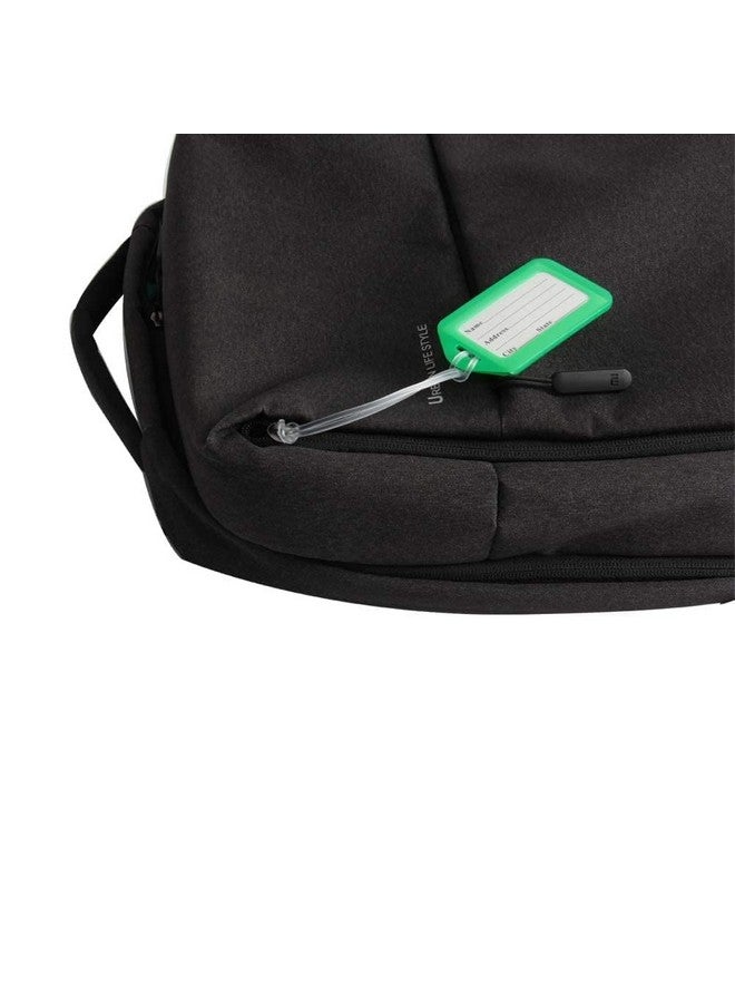 Kidultz Kidultz Clear Transparent Silicone Luggage Loop/Straps/Band for Luggage Tag Holder, Keychains, etc… Non-Tearable & Elastic - 6 inch (50) - Image 4