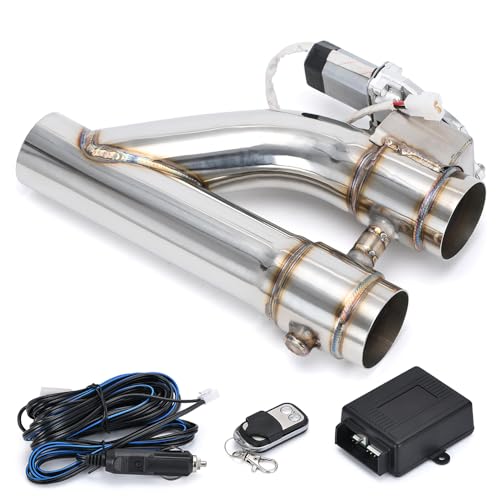 PQY Universal 2.5 Inch Stainless Steel Exhaust Pipe Kit - Image 1
