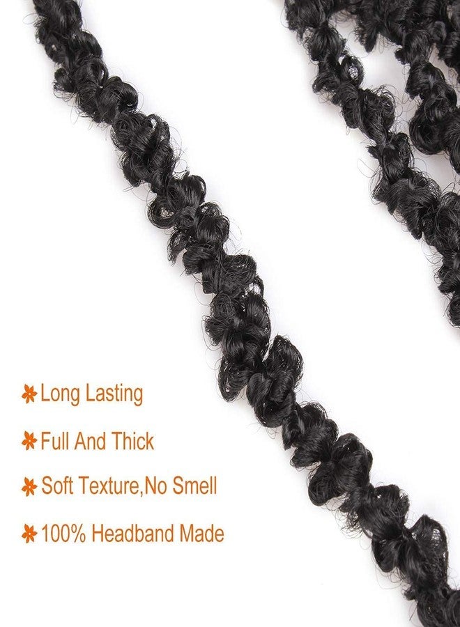 زيد ار كيو شعر كروشيه ZRQ Butterfly Locs بطول 36 بوصة، 6 عبوات، ضفائر كروشيه طويلة على شكل فراشة، وصلات شعر طبيعية للغاية للنساء ذوات البشرة السمراء (36 بوصة، 1B). - Image 4