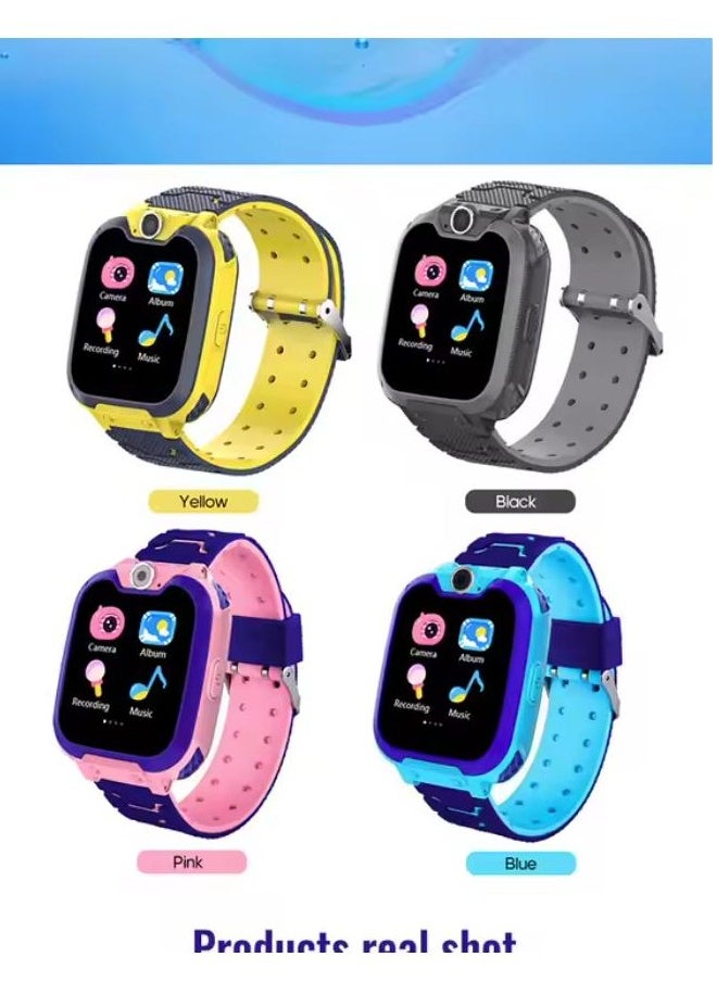 Nabi - Kids Smart Watch Phone Music Smart Wrist Watch for 3-12 Year Old Boys Girls with Camera Sim Card Slot Touch Screen Game Watch Outdoor Activities Toys Childrens Day Gift - Image 1