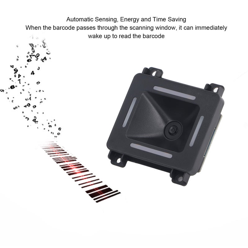 وحدة المسح المضمنة بقارئ NFC وحدة مسح رموز الاستجابة السريعة 1D و 2D بالاستشعار التلقائي العالي السرعة EP8280NFC - Image 2
