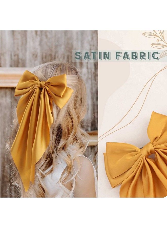 STAR WORK Women Big Bow Barrettes Girl - Image 4