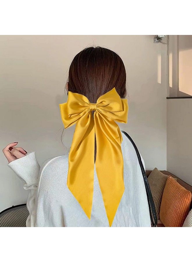 STAR WORK Women Big Bow Barrettes Girl - Image 5