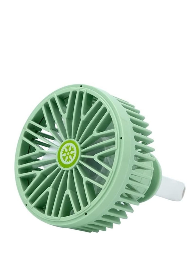 Generic - Mini car fan with USB slot clip mount - Image 1