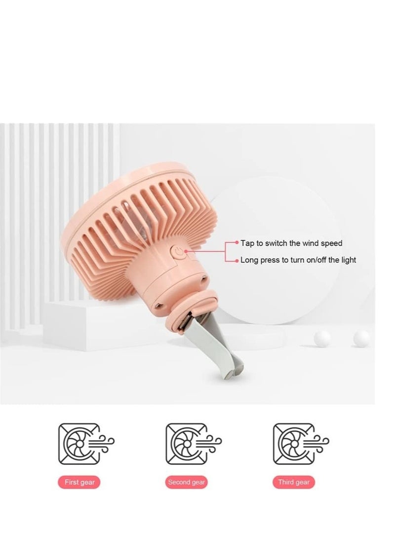 Generic - Mini car fan with USB slot clip mount - Image 1