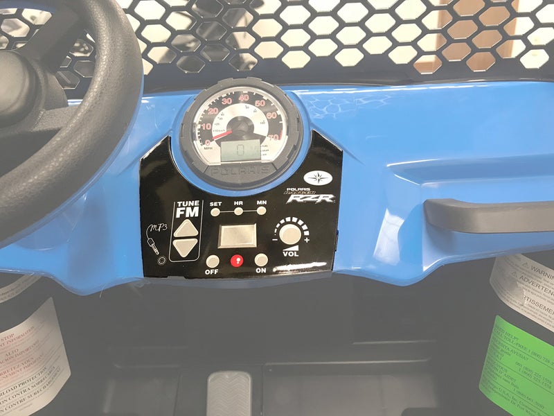 Peg Perego Peg Perego Polaris RZR FM Radio  Seat Belt and Horn Bundle  - Image 2