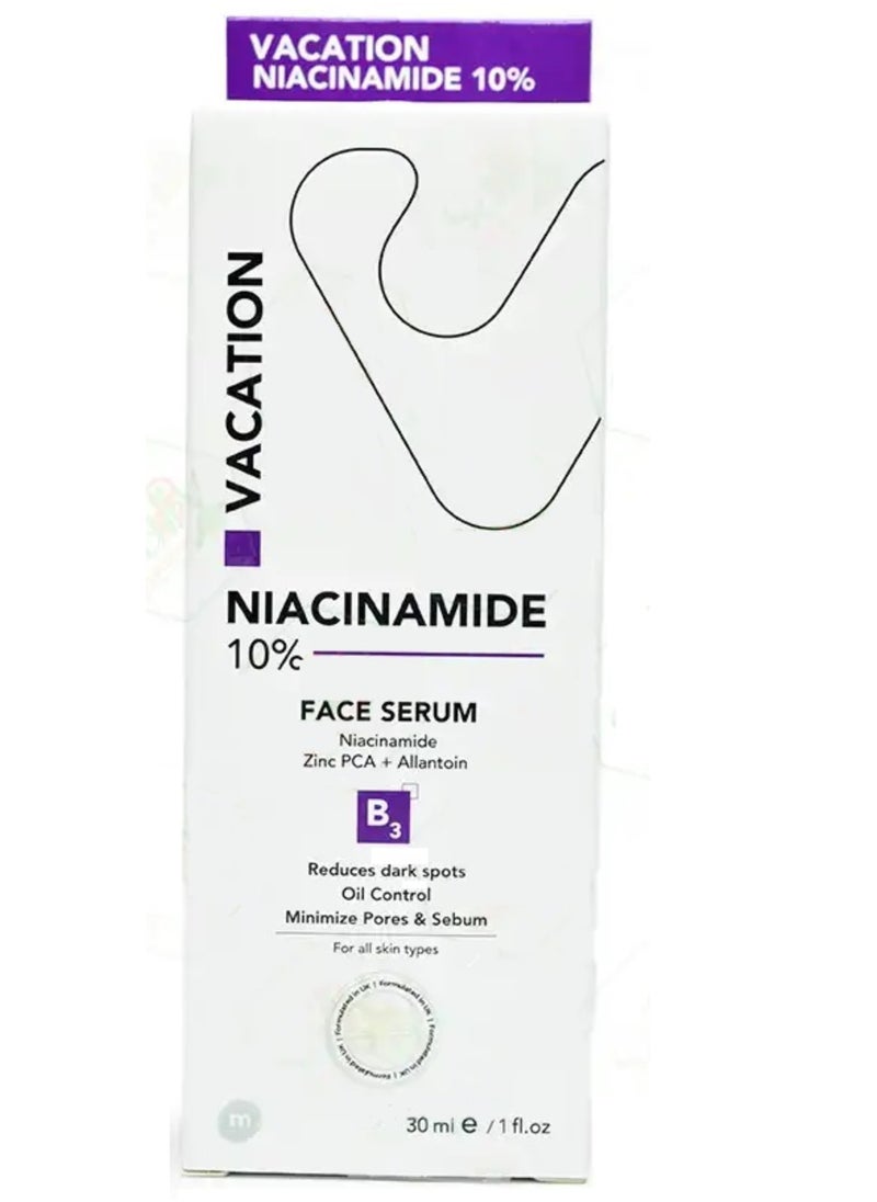 VACATION - Face Serum Niacinamide + Zn PCA Serum 10% 30ml - Image 1
