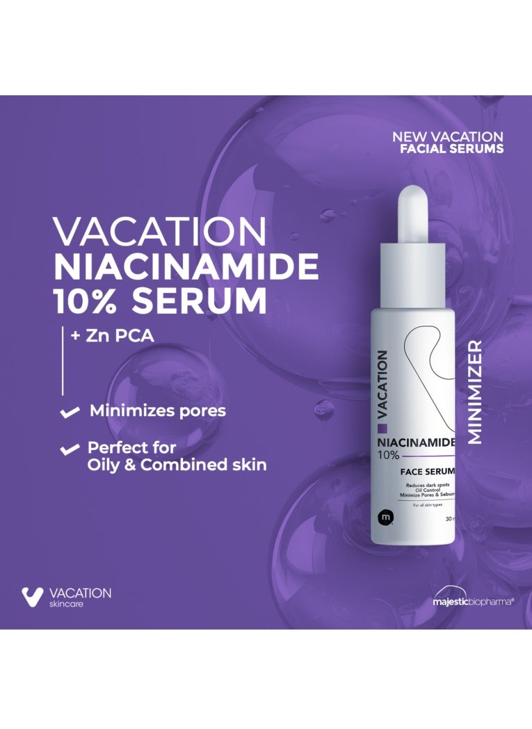 VACATION - Face Serum Niacinamide + Zn PCA Serum 10% 30ml - Image 1