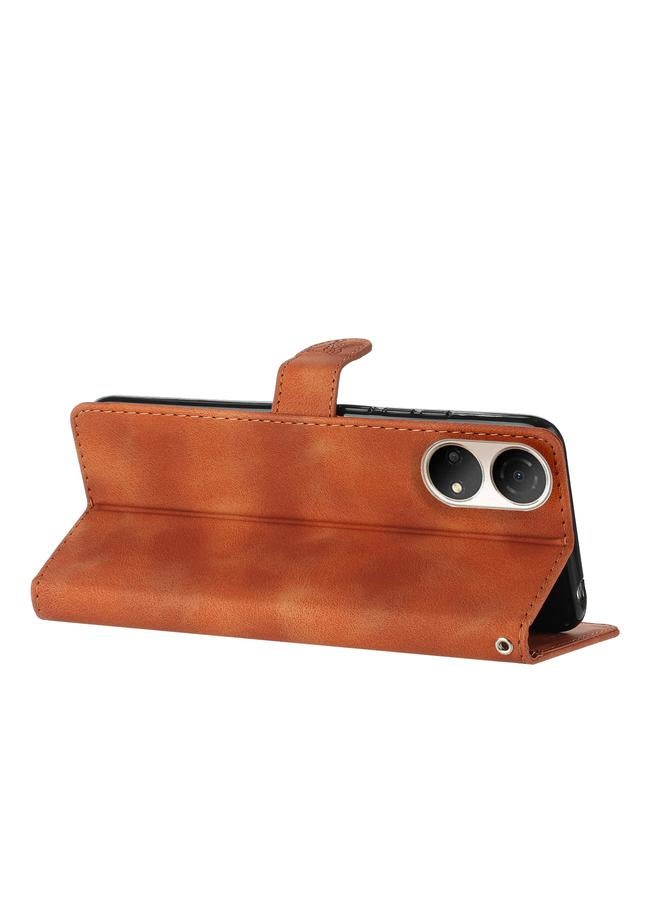 S-TOP Case For Honor X7 / Play 30 Plus Flower Butterfly Embossing Pattern Leather Phone Case - Image 5