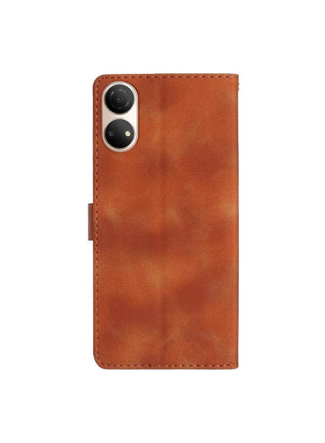 S-TOP Case For Honor X7 / Play 30 Plus Flower Butterfly Embossing Pattern Leather Phone Case - Image 3