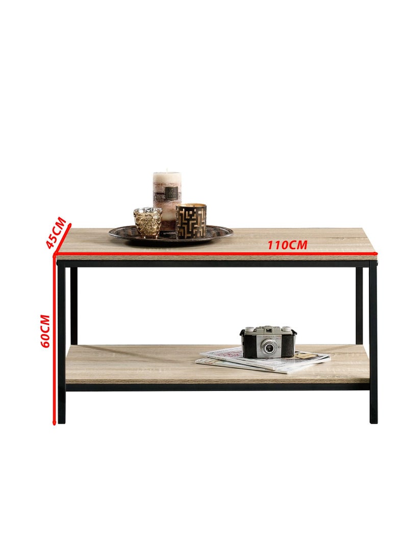 Home Gallery Home gallery Industrial Style Coffee Table 45X110X60  - Image 2