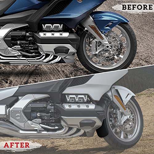 VEISUTOR Front Fender Extender Mudguard Extension for Gold Wing, Extender Front Mudguard for Honda Goldwing GL1800 1800 2018 2019 2020 2021 2022 2023 2024 Accessories - Image 5