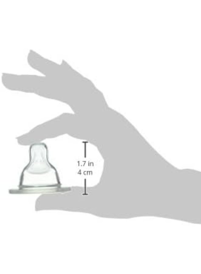 MAM Bottle Nipples Medium Flow Nipple Level 2, for 2+ Months, SkinSoft Silicone Nipples for Baby Bottles, Fits All MAM Bottles, 2 Pack - Image 5