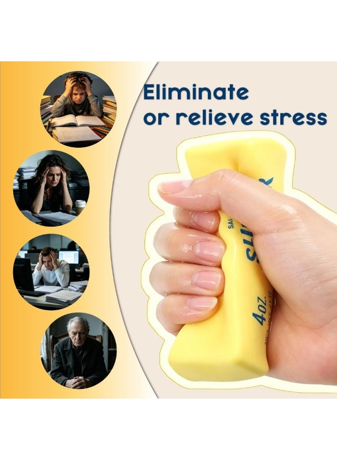 GIOIO er Squishy Stress Relief Toy 2 Pcs – Super Soft Slow Rising er Stick Squishy, Sensory Fidget Squeeze Toy for Anxiety Relief, Office Desk, School, Adults  Kids - Image 3