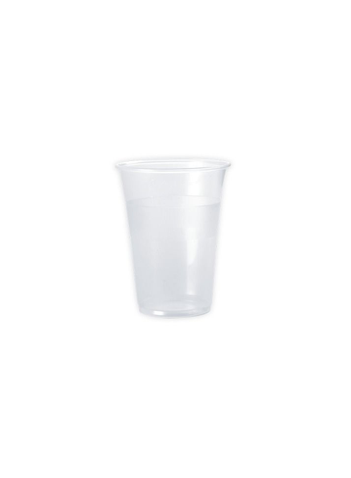 Disposable Ideal for iced coffee, smoothies, Bubble Boba tea, milkshakes, frozen cocktails, water, sodas, juices,  dessert and more Clear Cup 500 CC
