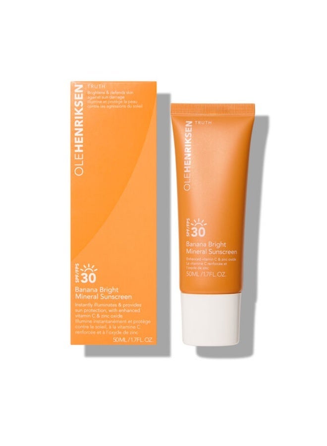 Ole Henriksen Banana Bright Mineral Sunscreen SPF 30  50ML - Image 1