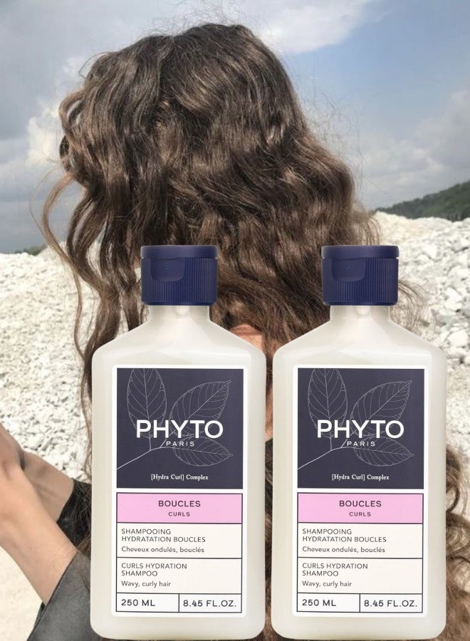 Phyto 2 Pieces Phyto Curls Hydration Shampoo 250ML - Image 1