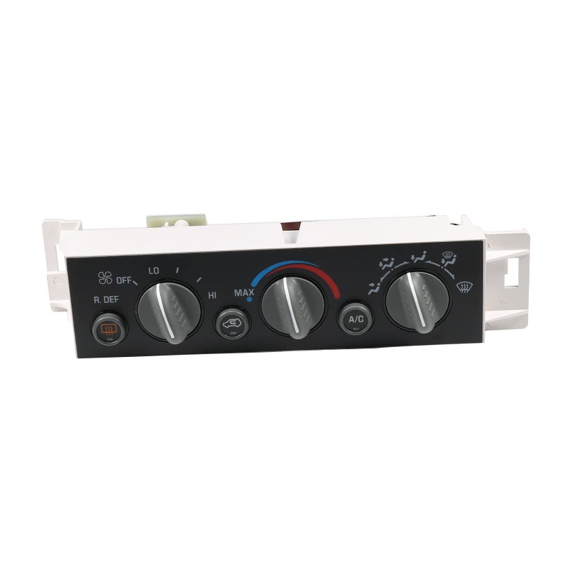 DICMIC AC Heater Control Panel Climate Control Module with Rear Window Defogger Switch for 19962000 Chevrolet C1500 C2500 Tahoe GMC Yukon Cadillac Escalade Replace 599006 1572547