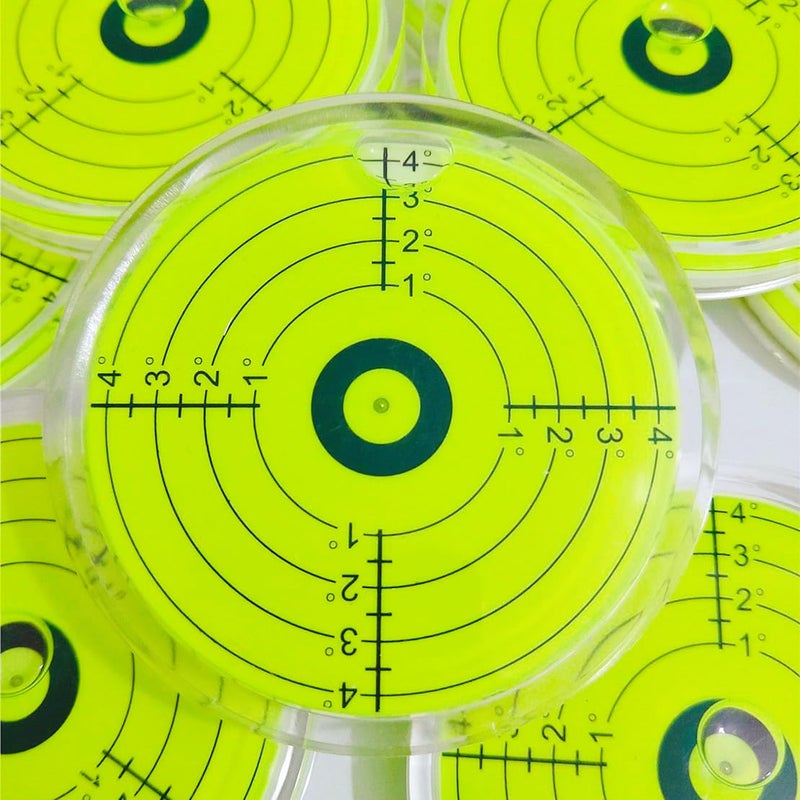 SIZIKJXGHWYI 80x12mm Large Bubble Spirit Level Degree Marked Surface Round Levels Circular Level Bubble Measuring Tools - Image 4