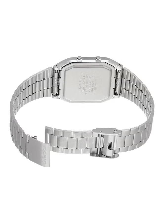 كاسيو ساعة كاسيو للرجال - AQ-230A-7DMQ مينا بيضاء - Image 2