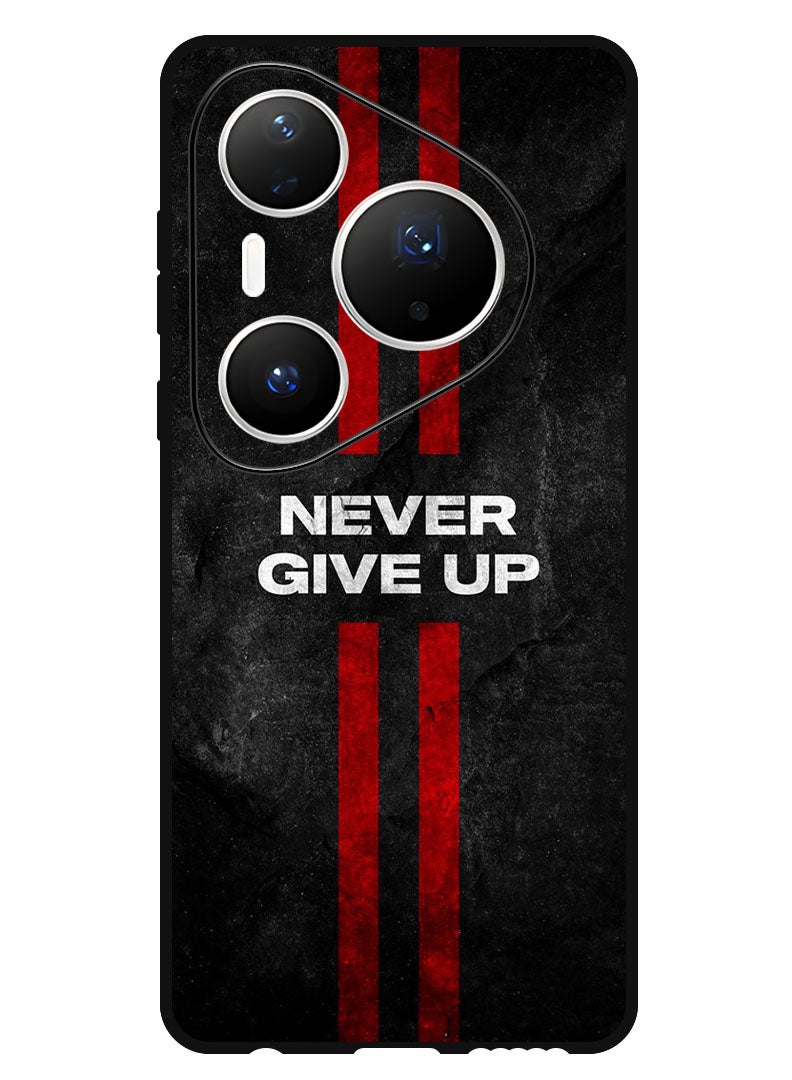 Theodor Case Compatible with Huawei Pura 80 Pro 6.8 Inch Protection Shockproof Bumper Cover Never Give up stripes - Image 1