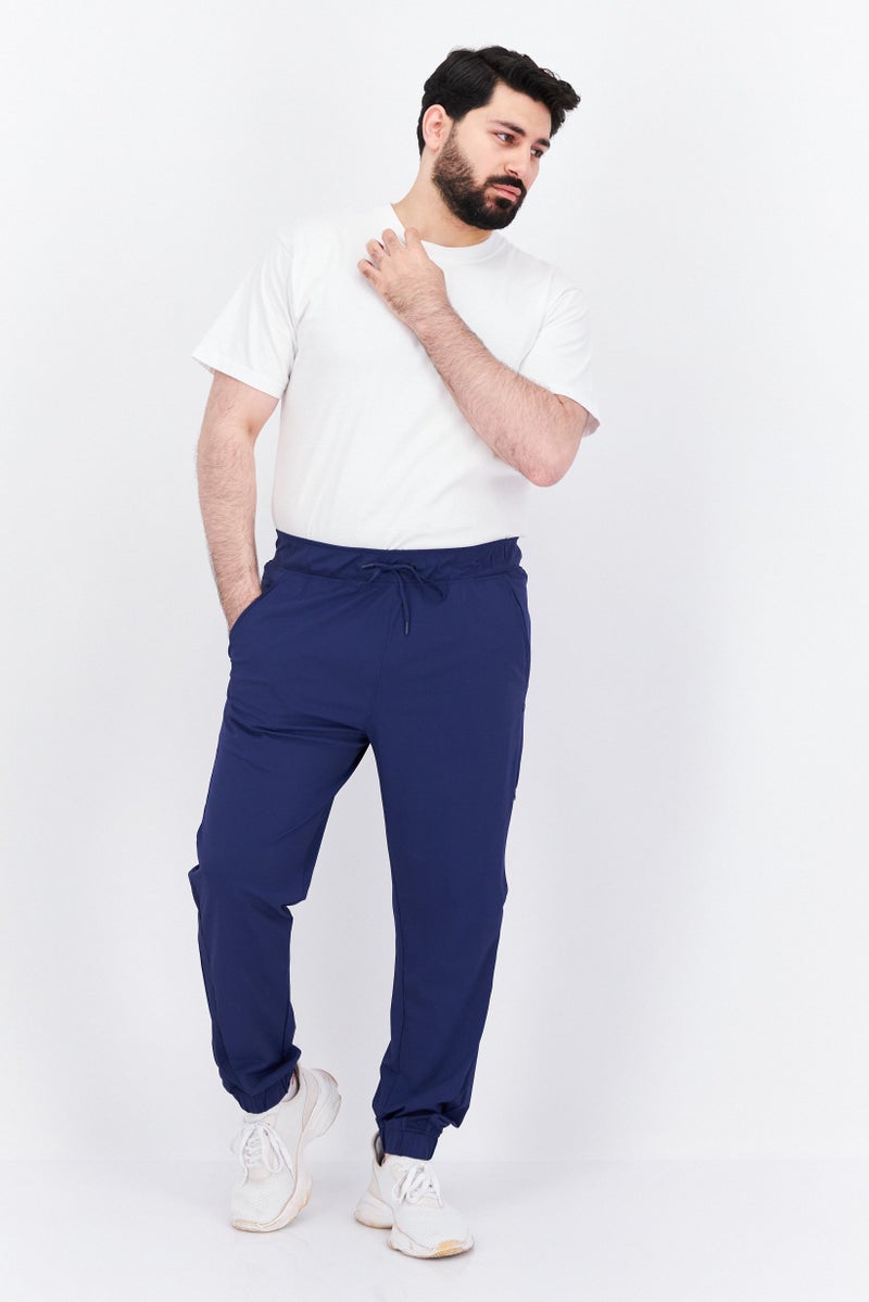 Gaiam Men Sportswear Fit Training Pant, Navy - Image 3