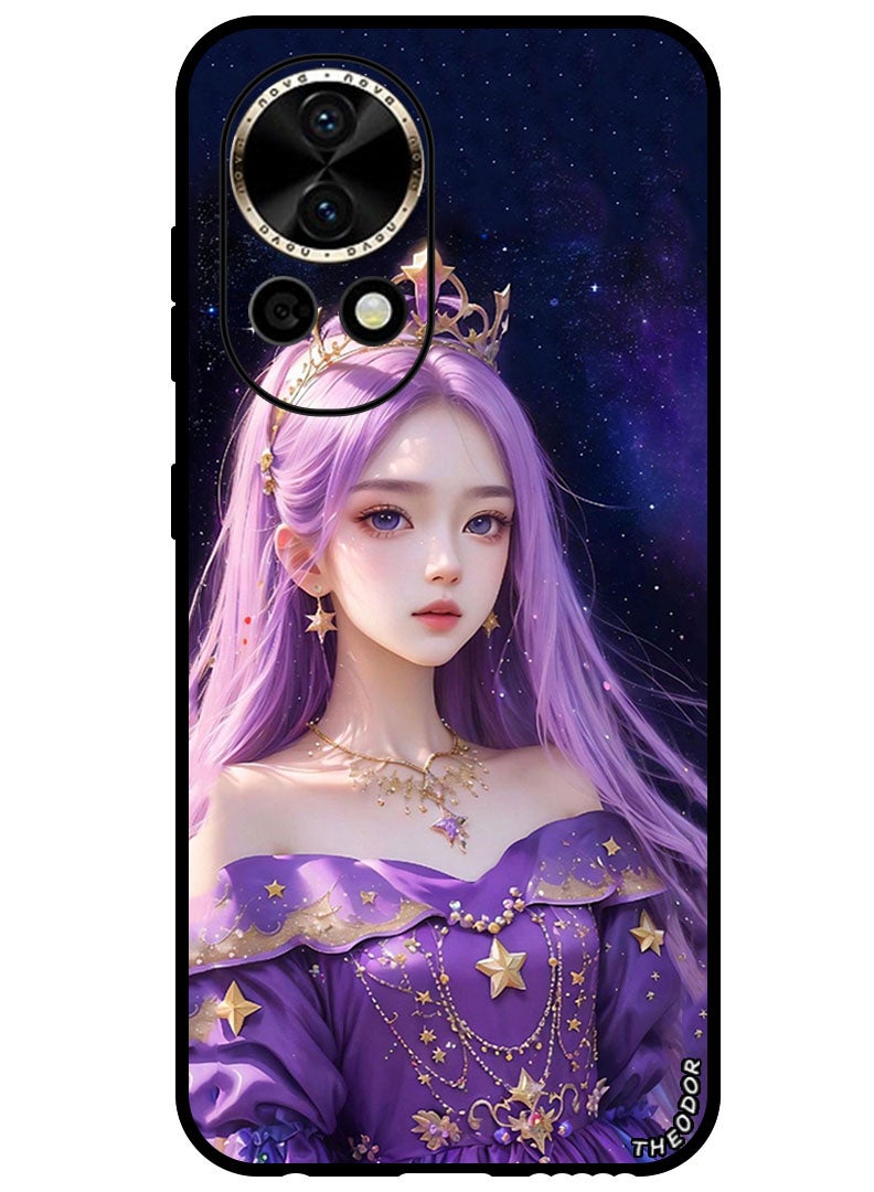 Theodor Protective Case Anti Scratch Shock Proof Bumper Cover For Huawei Nova 12 Ultra Princess 1 - Image 1