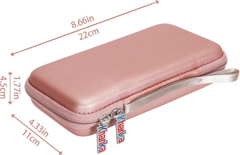 Khanka Stroage Case for Texas Instruments TI - 84 Python/TI-83 Plus/TI-84 Plus/TI-84 Plus CE Color Graphing Calculator, Case Only (Rose Gold) - Image 4