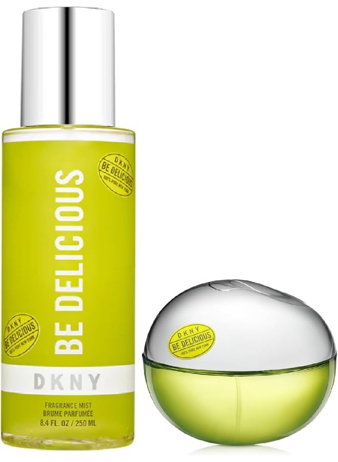 DKNY DKNY Be Delicious 100% Pure New York Fragrance Mist for Women, Fruity Floral Fragrance for Daily Use, 250 ml - Image 4