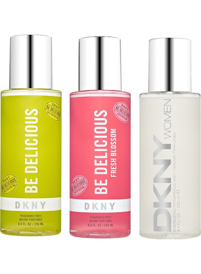 DKNY DKNY Be Delicious 100% Pure New York Fragrance Mist for Women, Fruity Floral Fragrance for Daily Use, 250 ml - Image 5