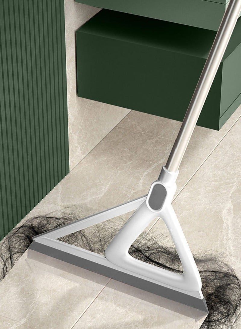 MIXDE Floor Wiper Squeegee Broom for Floor Floor Squeegee Scrubber Long Handle Squeegee for Floor Household Broom Floor Wiper for Shower Bathroom Window Floor Glass Tile Water Foam Cleaning - Image 3