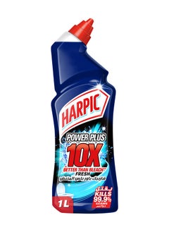 Harpic منظف المرحاض باور بلس أفضل 10 مرات من المبيض يقتل 99.9 بالمائة من الجراثيم برائحة منعشة  - Image 1