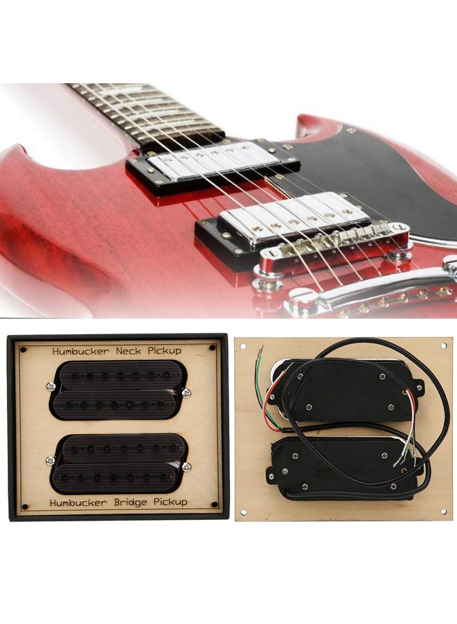 GMD08 7-String Electric Guitar Pickup Pedal Steel Guitar Humbucker Bridge Neck Pickup
