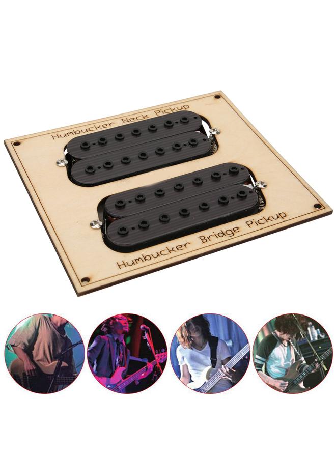 GMD08 7-String Electric Guitar Pickup Pedal Steel Guitar Humbucker Bridge Neck Pickup