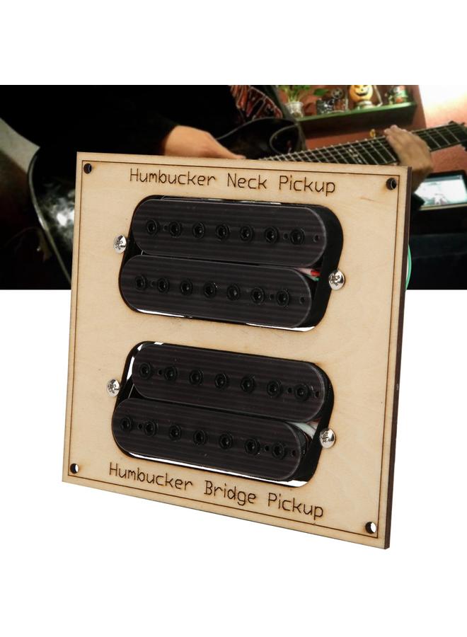 GMD08 7-String Electric Guitar Pickup Pedal Steel Guitar Humbucker Bridge Neck Pickup