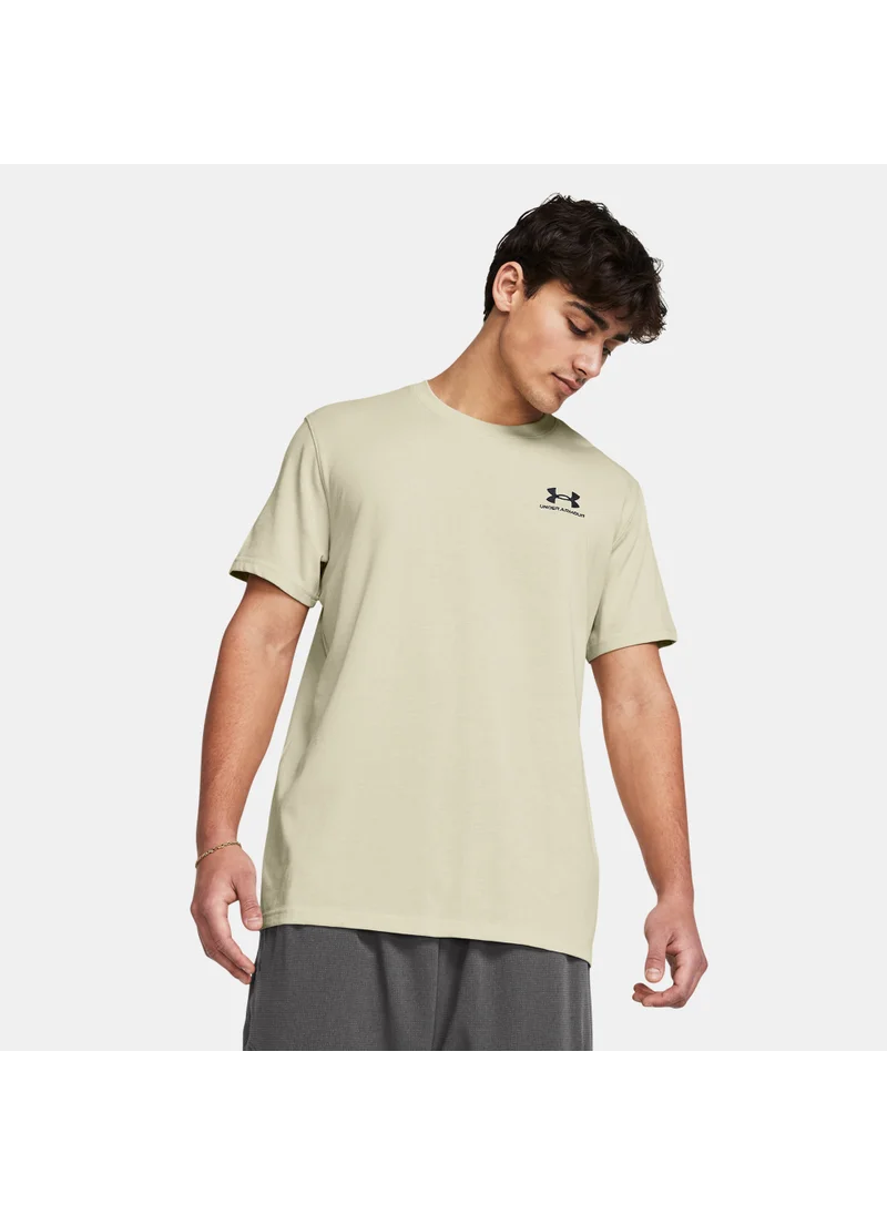 UNDER ARMOUR Men's Logo Heavyweight T-Shirt