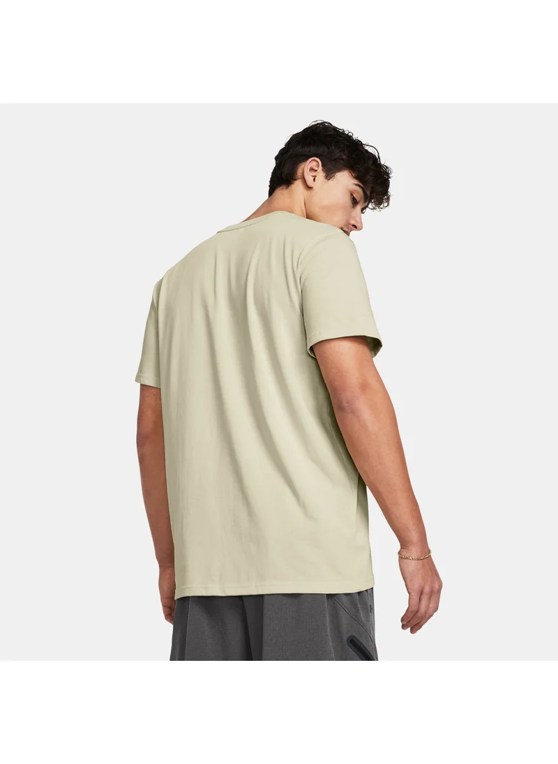 UNDER ARMOUR Men's Logo Heavyweight T-Shirt
