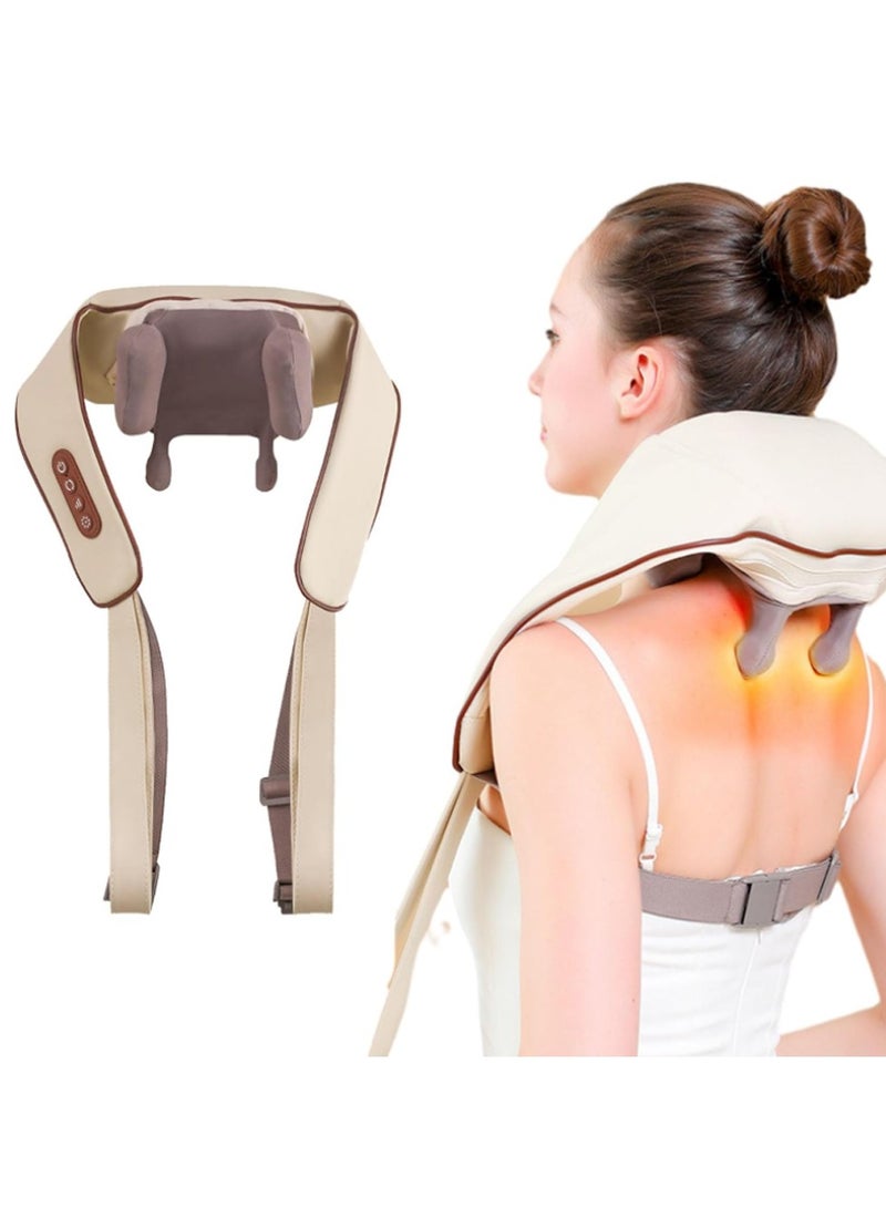 DubaiGallery The New Neck and Shoulder Heat Massager, Wireless Shiatsu Massage with Heat, Soothely Neck Massager for Pain Relief Deep Tissue, Banasuer Neck & Shoulder Massager with Heat - Image 2