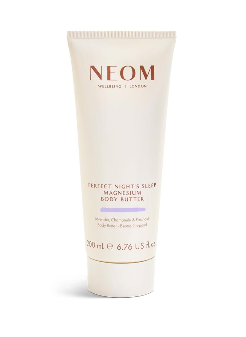 Neom - Magnesium Body Butter | 6.76 Fl Oz (200ml) | Lavender, Chamomile, & Patchouli | Lotion for Sleep with Essential Oils | 100% Natural Fragrances | Nourish & Soften | Signature Sleepy Scent - pzsku/Z550D2408A7635638884FZ/45/1741227882/66a237c5-4e50-41ba-b6a7-71c576ef3f36