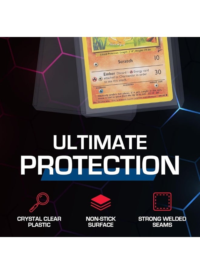 BCW - BCW 3x4 Topload Card Holder - Standard - 25ct | Rigid PVC Trading Card Protection for Baseball Cards, Football Cards, and Trading Cards Like PokÃ©mon and MTG | Holds Cards Up to 20pts - Image 1