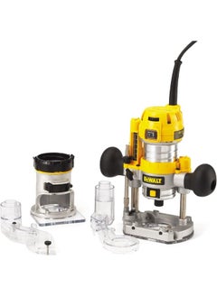 DEWALT Dewalt D26204K-GB 6 and 8Mm Combination Plunge Fixed Base Router Trimmer  - Image 1
