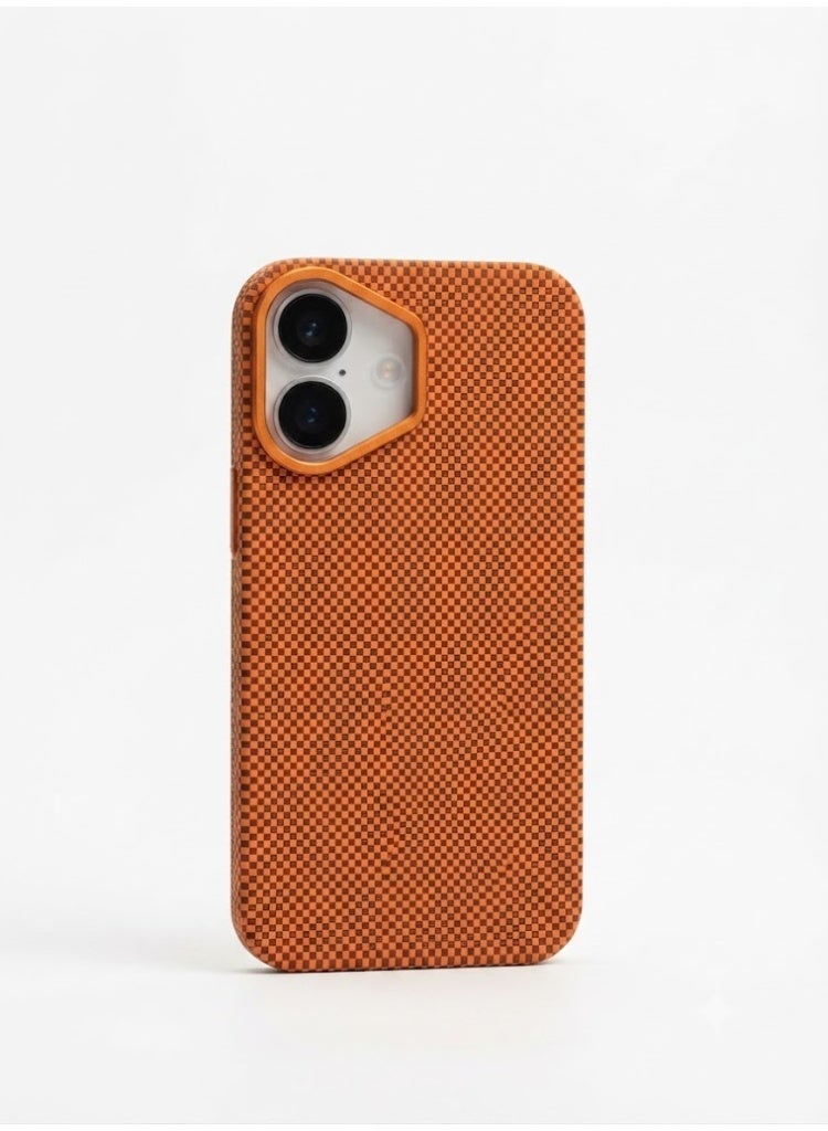 iPhone 17 Kevlar Design Magsafe Carbon Fiber Ultra-Slim Case for x Heavy Duty Military-Grade Aramid Fiber Protection Shell Cover - Image 1
