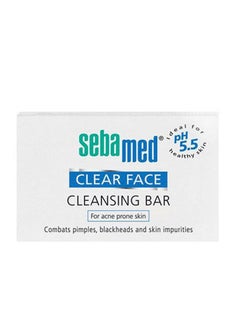 Clear Face Cleansing Soap Bar For Acne Prone Skin Blackheads and Skin Impurities pH 5.5 150gram - pzsku/Z550D4764EE92493B419BZ/45/_/1729066985/c837b18e-0621-4471-85ab-d3825ca15a3c