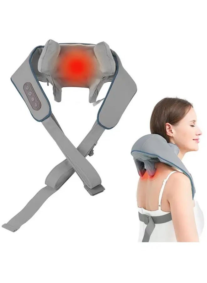 Shiatsu Neck & Shoulder Massager with Heat – Deep Tissue 3D Kneading Back & Neck Pain Relief, Muscle Relaxation for Home, Office & Travel - Image 1